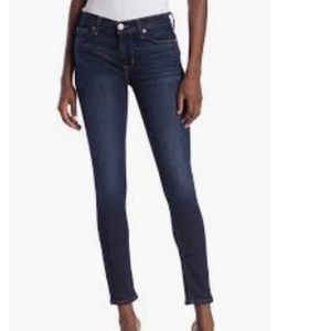 HUDSON JEANS SZ 24 dark wash SKINNY MIDRISE ANKLE